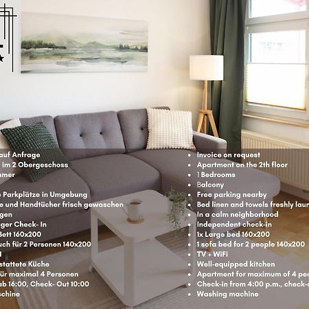2 Zimmer, Bett Und Schlafsofa, Balkon, Waschmaschine L Leipzig Extérieur photo